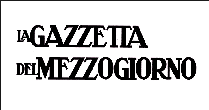 La Gazzetta del Mezzogiorno | Rassegna Stampa