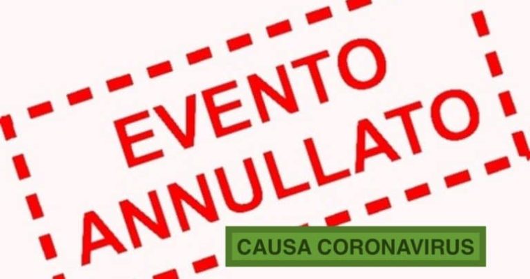 Eventi annullati