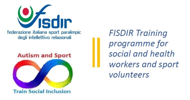 Corso on line “Autism and sport” per operatori socio-sanitari e volontari sportivi