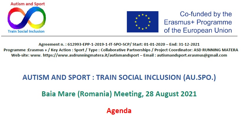 AU.SPO. – Transnational meeting – Baia Mare (Romania) 2021-08-28