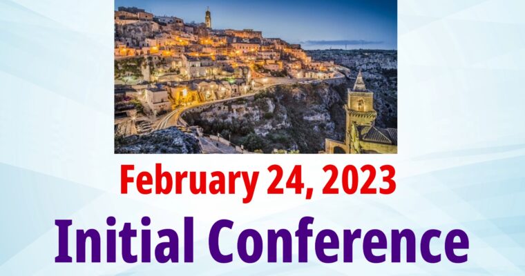 SASLED Project – Initial conference and Kick Off Meeting – 23/24 February 2023 (WP1)
